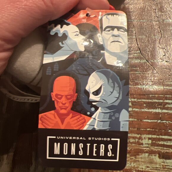 Universal Studios Little MONSTERS MUMMY 7” BIG HEAD Stuffed Toy Doll Plush 2018 - Picture 4 of 5